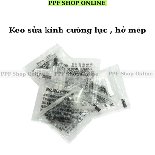 Keo sửa kính cường lực chống hở mép, che vết xước cho điện thoại IPhone, SamSung