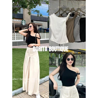 Áo trễ vai vặn Trendy thun hàn siêu xinh DORITA BOUTIQUE