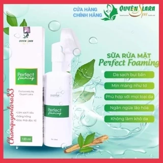 Sữa rửa mặt tạo bọt perfect forming Quyên lara, giúp trắng da, thải độc tố,sạch sâu, nâng cơ mặt