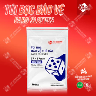 Túi bọc sleeve bảo vệ cho thẻ bài card( 5.7 x 8.7cm) đựng thẻ bài UNO MA SÓI MÈO NỔ drinking game