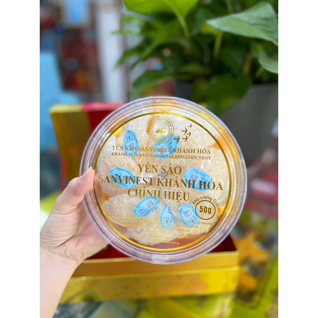 Yến sào tinh chế dạng tổ 50gr(V650)