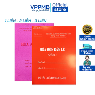 Hoá đơn bán lẻ A4/A5 (1liên,2liên,3liên)