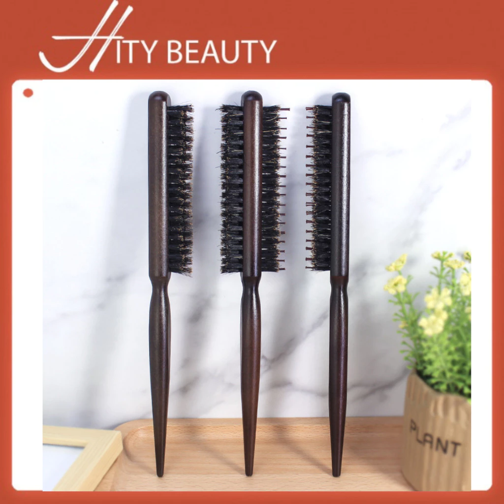 Lược có gai chải lông mịn, đánh rối bằng gỗ dành cho makeup -Hity Beauty