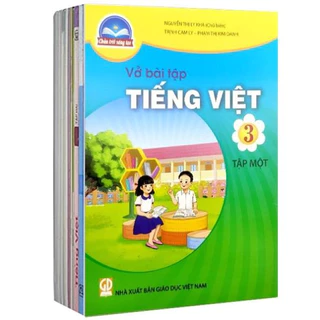 Bộ sách bài tập Lớp 3 - Chân Trời Sáng Tạo - (12 quyển)