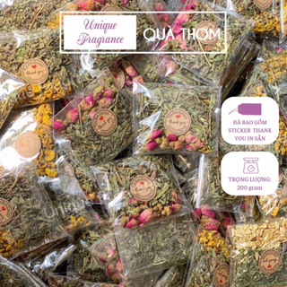 Trà Hoa thanh mát - 15 gói trà hoa thải độc quà sự kiện, quà cảm ơn, quà tặng cá nhân - UNIQUE FRAGRANCE