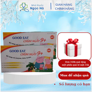 Siro ăn ngon Good eat chùm ngây 9+ bổ sung kẽm lysine hộp 20 ống