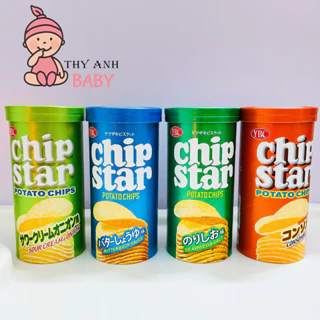 Bánh Snack Khoai Tây Không Chiên Chip Star 50g (cho bé 1 tuổi trở lên )