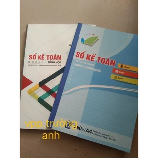 sổ giáo án, kế toán A4 260 và 300 trang