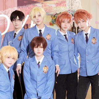 [Order ] Ouran High School Host Club cosplay Haruhi Kyoya Hikaru Takashi cos