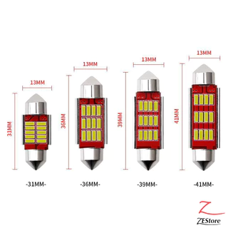 Bóng đèn led trần ô tô xe hơi 12v C5W siêu sáng đủ size phù hợp với mọi loại xe