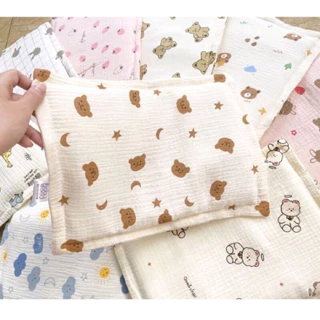 Gối Xô muslin BabyBee cho bé 3m - 1 tuổi