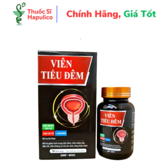 VIÊN TIỂU ĐÊM tăng cường chức năng thận, giảm tình trạng tiểu đêm – Hộp 30 viên nang mềm