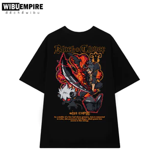 WIBU EMPIRE | Áo Thun Form Rộng Asta  | Anime Black Clover- Áo Phông Unisex