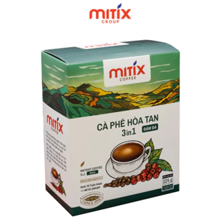 Cà phê hòa tan 3in1 Mitix Đậm Đà (18gr x 18 gói)