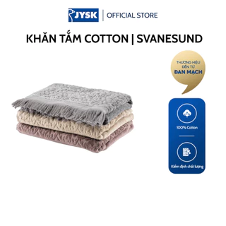 Khăn tắm cotton | JYSK Svanesund | màu cát | R65xD130cm