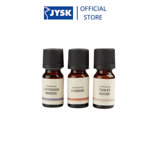 Bộ 3 tinh dầu thơm | JYSK Leon | nhiều mùi | 10ml