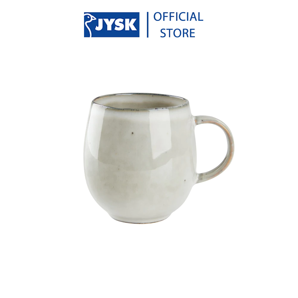 Cốc | JYSK Sverre | gốm | màu be | DK10xC10cm