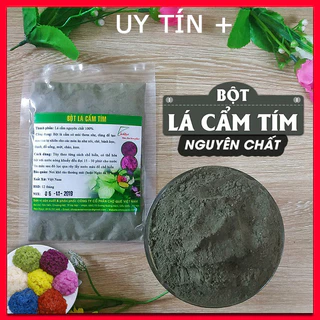 Bột Lá Cẩm Tím (50g) Nguyên Chất 100% Dùng Nấu Xôi Ngũ Sắc Màu Tím, làm bánh trôi, thạch chuẩn vị