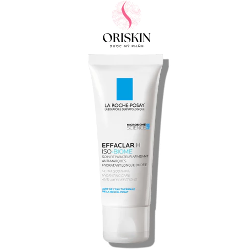 LA ROCHE-POSAY - KEM DƯỠNG CHO DA MỤN BỊ SUY YẾU LA ROCHE-POSAY EFFACLAR H ISO-BIOME ULTRA SOOTHING HYDRATING CARE 40ML