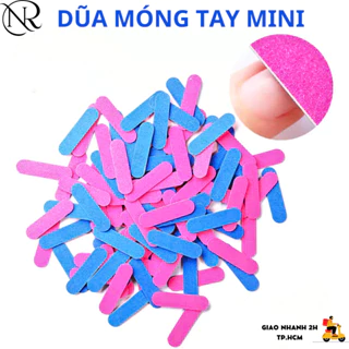 Dũa móng tay mini - Dũa mini hai mặt nhám tiện lợi, giá tốt dùng trong Nailbox - Nails Red