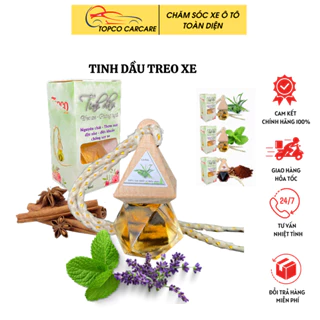 Tinh dầu treo xe ô tô, tinh dầu thơm khử mùi xe, thơm phòng  tự khuếch tán khử mùi xe Tổng Kho