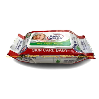 Khăn ướt không mùi baby wipes 80g