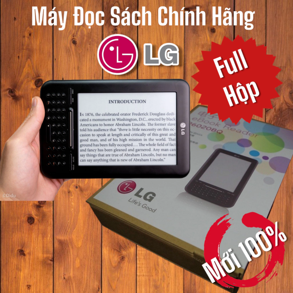 Máy Đọc Sách LG R6020BQ Mới 100% Nguyên Hộp