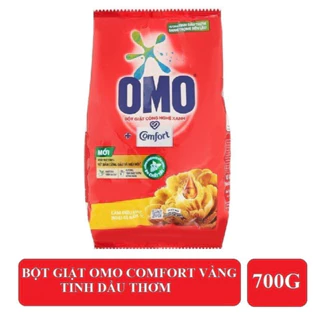 Bột giặt OMO Comfort tinh dầu thơm nồng nàn gói 700g