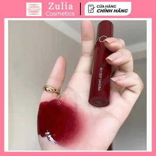 Son Romand bóng màu 21 đỏ mận (Romand Juicy Lasting Tint 21) Zulia