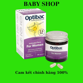 Men Vi Sinh Optibac Probiotics tím của Anh hộp 30 Viên hàng nội địa