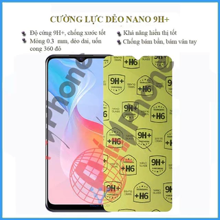 Miếng dán màn hình điện thoại OPPO F7/F9/F9 PRO/F11/F11 PRO/F15/F17/F17 PRO,dán màn hình OPPO cường lực dẻo 9h++