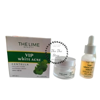 Kem Thelime Ngăn Ngừa Mụn Trắng Da Tặng Kèm Serum