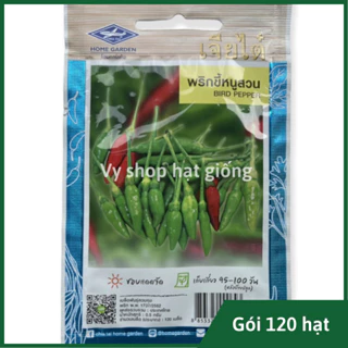 Hạt giống ớt thóc siêu cay (ớt mắt chim) Thái Lan gói 120 hạt