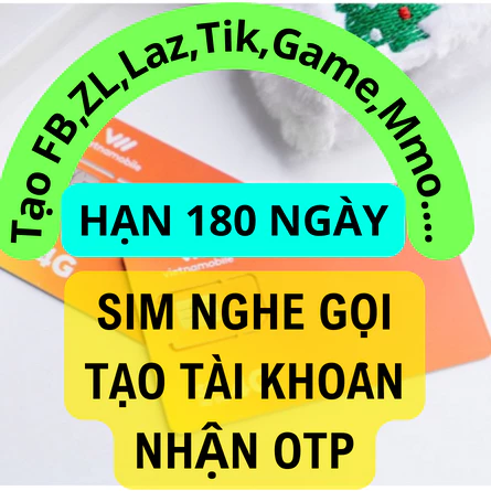 Sim Vietnamobile Hạn Tháng 9 - Tạo Tài Khoản (Không 4G)