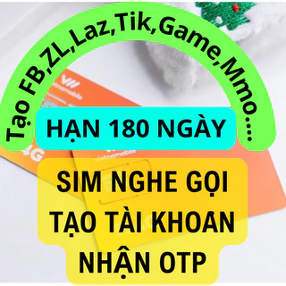 Sim Vietnamobile Hạn Tháng 9 - Tạo Tài Khoản (Không 4G)