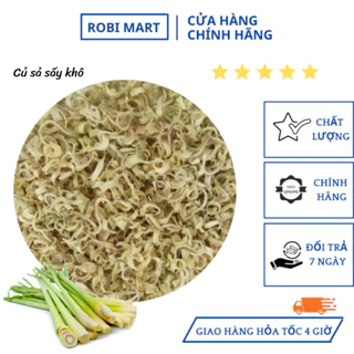 Củ sả cắt lát sấy khô robimart làm đẹp da, tốt cho tiêu hóa