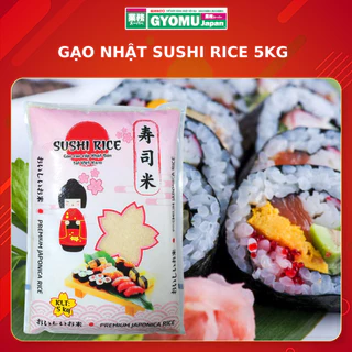 Gạo Nhật Làm Sushi, Sushi Rice 5kg Nhật