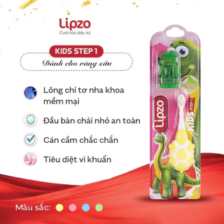 Bàn Chải Đánh Răng LIPZO Kids Step1 Cho Trẻ Em Trên 2 Tuổi