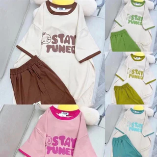 Sét Bộ Đùi Nữ Free Size Form Rộng STAY Chất Cotton Su Thấm Hút Mồ Hôi