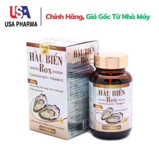 Tinh chất Hàu Biển Rox hỗ trợ tăng cường sinh lý nam, bổ thận tráng dương - Chai 30 viên