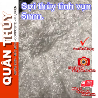 Sợi thủy tinh Vụn sợi thủy tinh căn nhỏ, Làm phào chỉ bê tông,thạch cao, hoa văn trang trí đúc composite