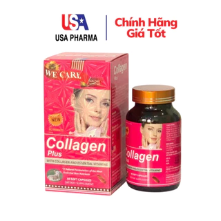 Viên uống Collagen Plus Giúp tăng khả năng đàn hồi, phục hồi da lão hóa - Hộp 60 viên