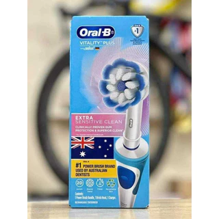 Bàn chải điện Oral.B Extra Sensitive và set đầu thay với lông siêu mềm cho răng nhạy cảm