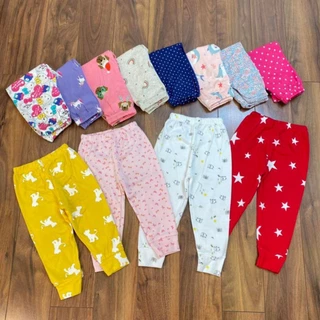 🍒 loai 1🍒Sét 10 quần dài cotton borip Xuất dư cho bé trai bé gái