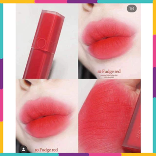 Son Romand Kem Lì Vỏ Vuông Blur Fudge Tint Màu 10 Fudge Red 5g [CHÍNH HÃNG CHECK HIDDENTAG]