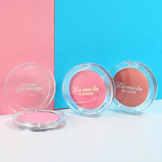 ranliy✨(Bán Buôn – Sỉ) Phấn Má Hồng Phong Cách Hàn Quốc Lameila Blusher Novo Minfei Tông Lì Và Nhũ Color Geometry