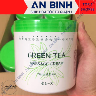 (Q1-HCM) Kem Massage Trà Xanh - Green Tea Massage Cream - An Bình Cam Kết Chính Hãng