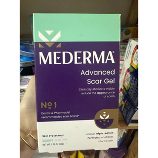 (HỘP HƠI XẤU) SALE: Gel làm mờ sẹo Mederma Advanced Scar Gel của Mỹ.