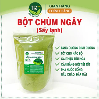 [1kg] Bột lá chùm ngây sấy lạnh nguyên chất, cân bằng nội tiết tố, bồi bổ cho người bịnh, bảo vệ gan, tốt cho mẹ bỉm sữa