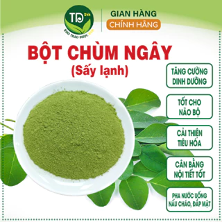 [250 gr] Bột lá chùm ngây sấy lạnh nguyên chất, cân bằng nội tiết tố, bồi bổ người bịnh, bảo vệ gan, tốt cho mẹ bỉm sữa